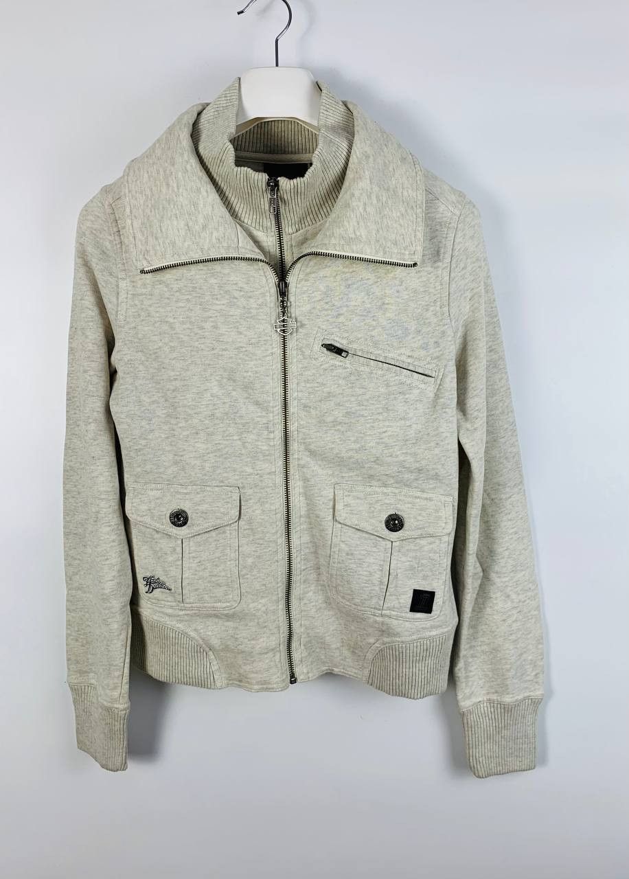 Harley Davidson Harley Davidson jacket grey cotton M Size M / US 6-8 / IT 42-44 - 1 Thumbnail