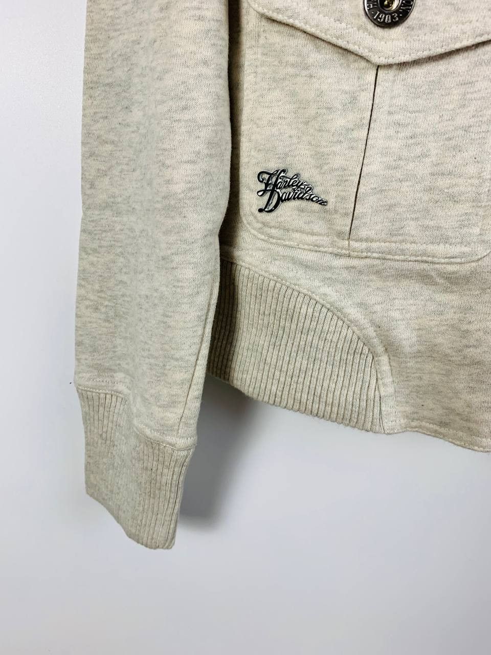 Harley Davidson Harley Davidson jacket grey cotton M Size M / US 6-8 / IT 42-44 - 5 Thumbnail