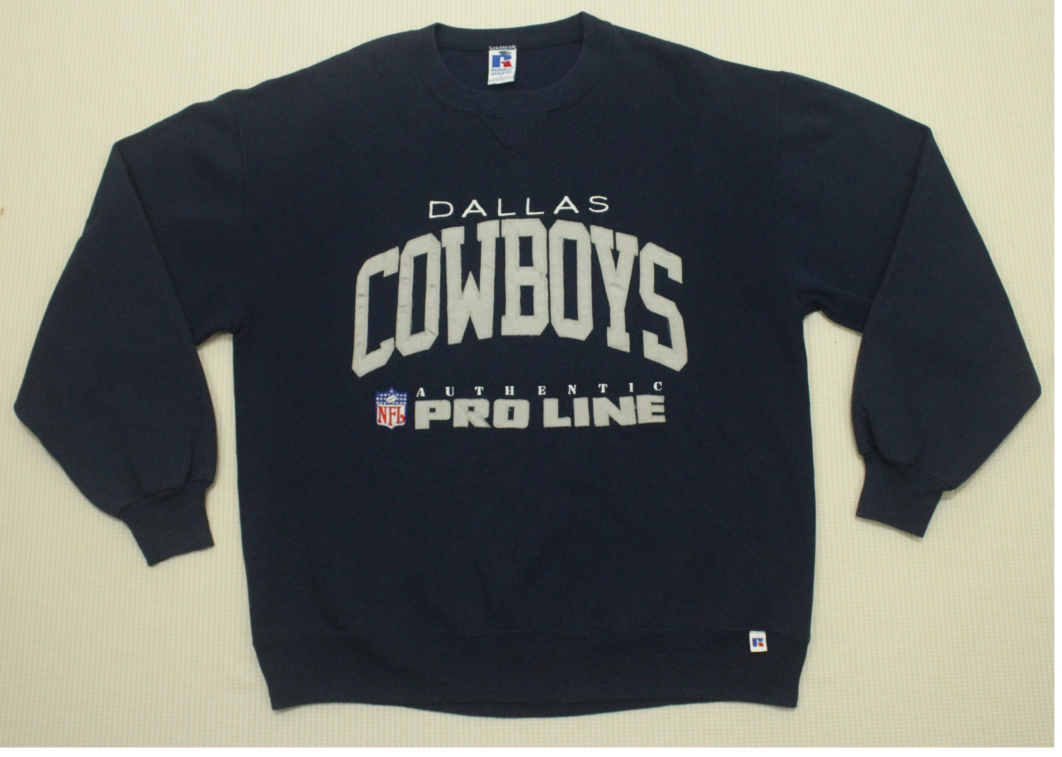 NFL × Vintage Vintage DALLAS COWBOYS Sweatshirt Size US L / EU 52-54 / 3 - 2 Thumbnail