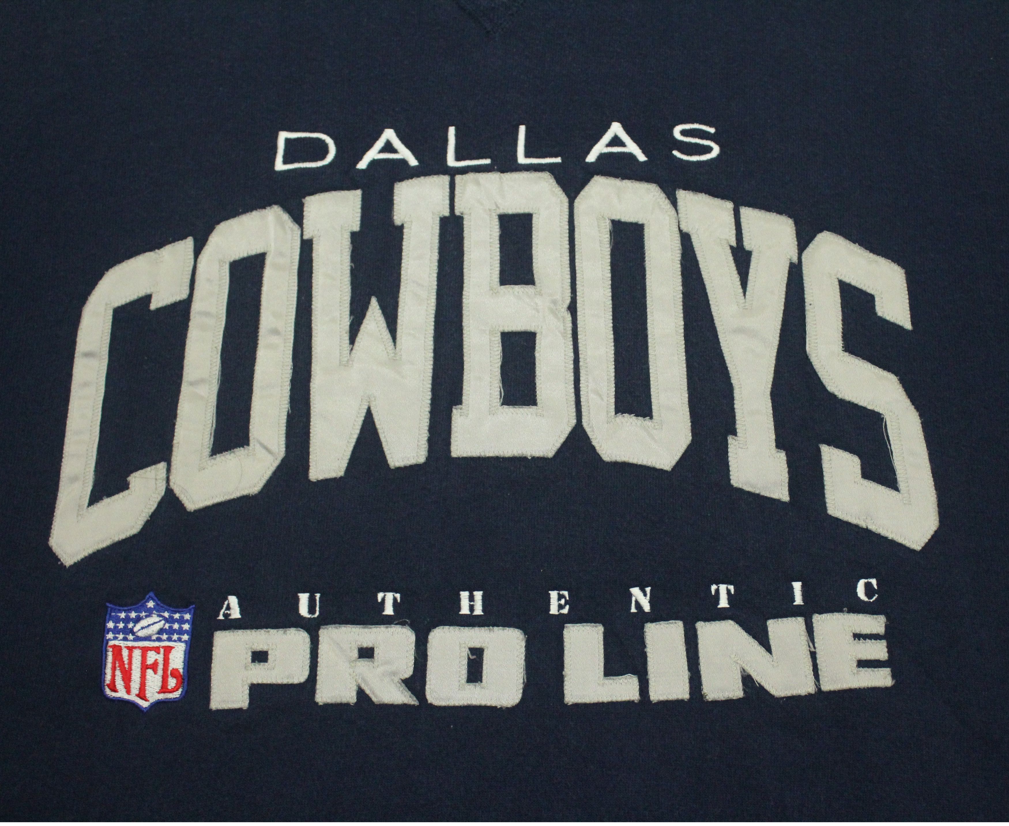 NFL × Vintage Vintage DALLAS COWBOYS Sweatshirt Size US L / EU 52-54 / 3 - 5 Thumbnail