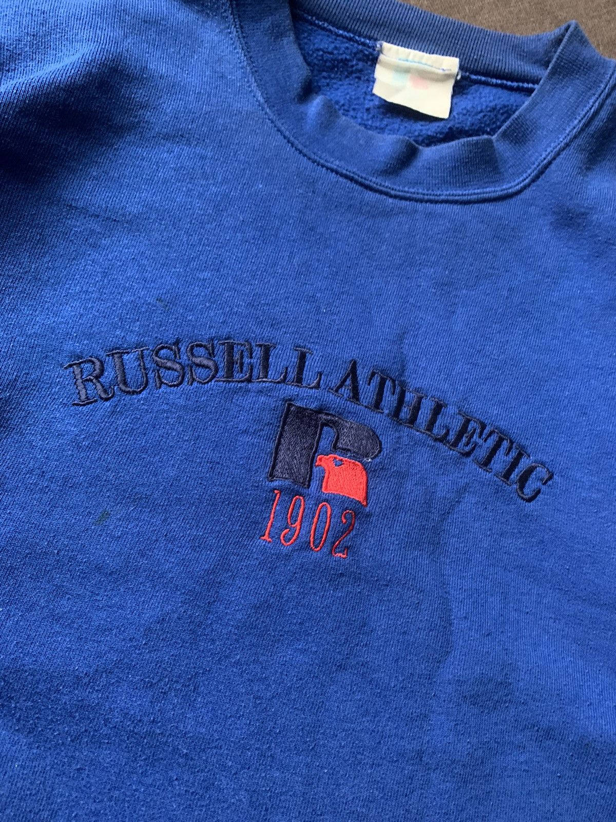Russell Athletic Vintage Russell Athletic Logo Embroidered Rare Sweatshirt Size US XL / EU 56 / 4 - 3 Thumbnail