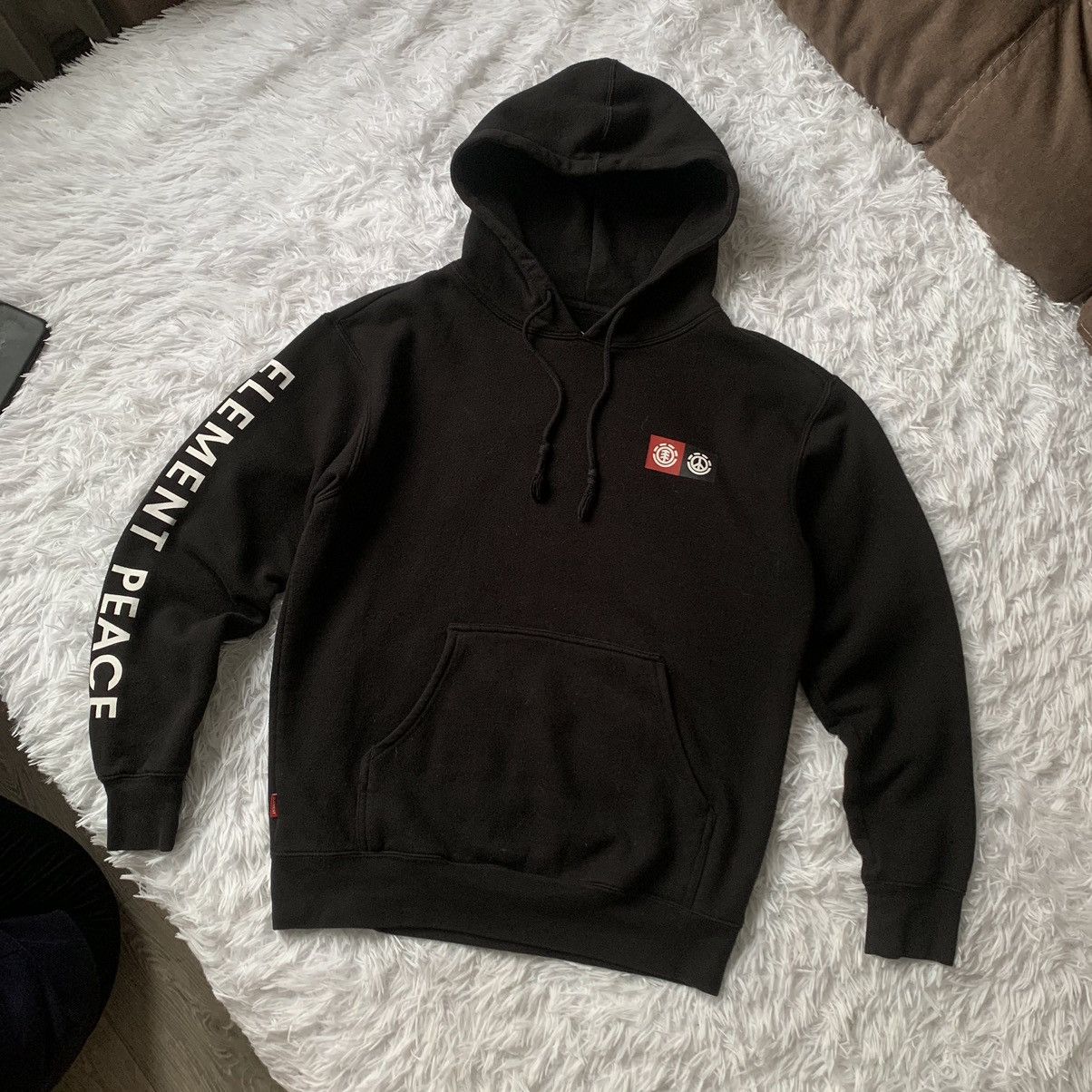 Element Element Peace Skateboard Hoodie Black Size US S / EU 44-46 / 1 - 2 Thumbnail