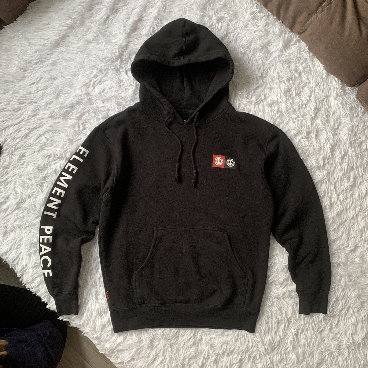 Element Element Peace Skateboard Hoodie Black Size US S / EU 44-46 / 1 - 1 Thumbnail