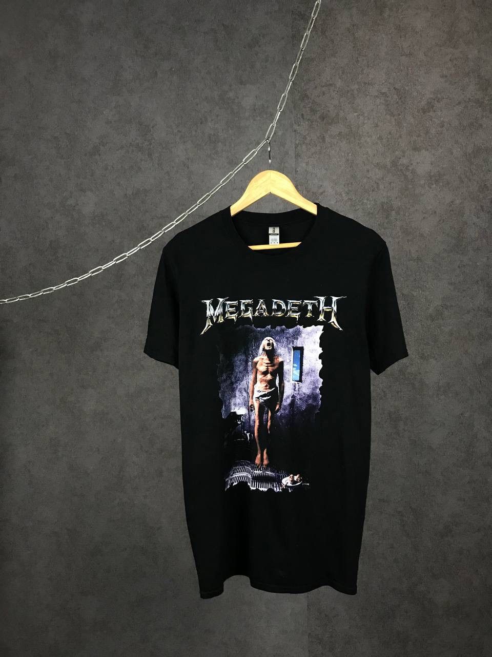 Megadeth Megadeth vintage rock band overprinted tee Size US M / EU 48-50 / 2 - 1 Thumbnail