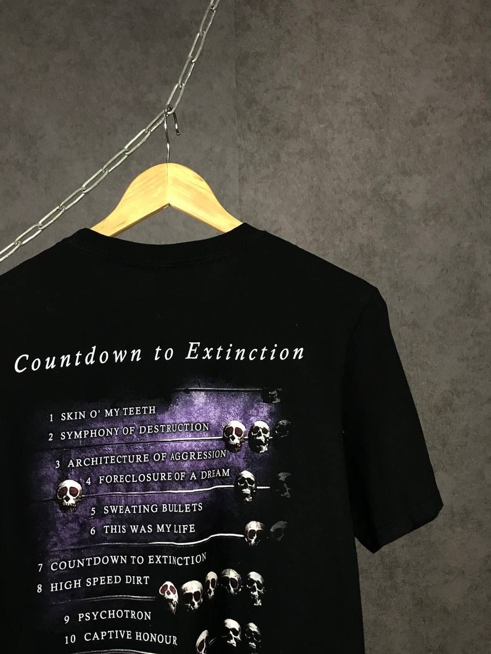 Megadeth Megadeth vintage rock band overprinted tee Size US M / EU 48-50 / 2 - 4 Thumbnail