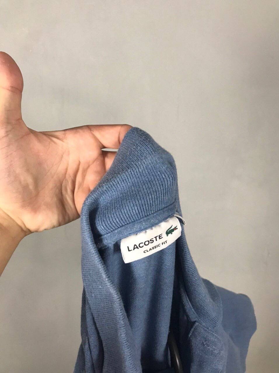 Lacoste Lacoste Luxury Streetwear Blue Polo Tee Size US XS / EU 42 / 0 - 4 Thumbnail