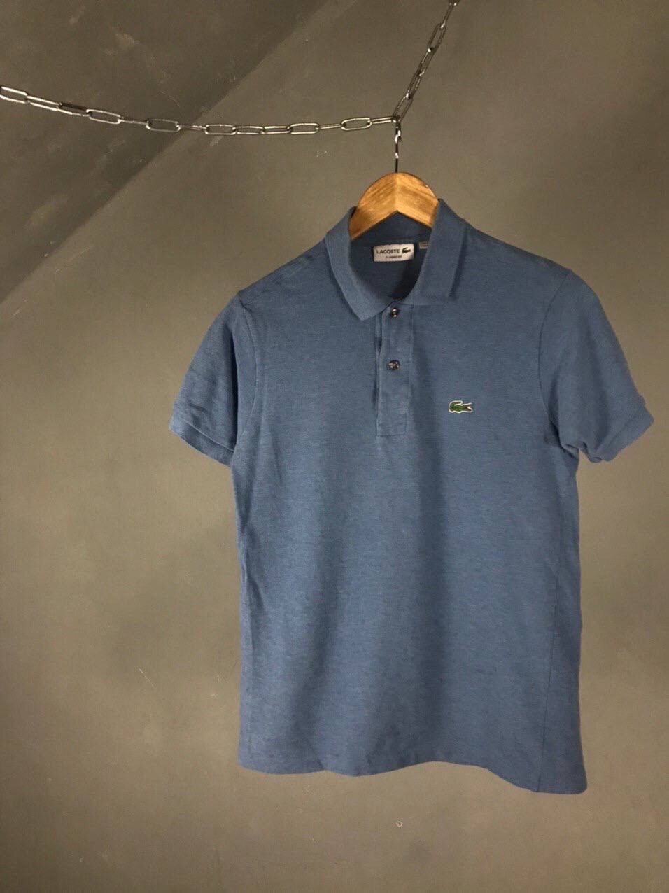 Lacoste Lacoste Luxury Streetwear Blue Polo Tee Size US XS / EU 42 / 0 - 1 Thumbnail