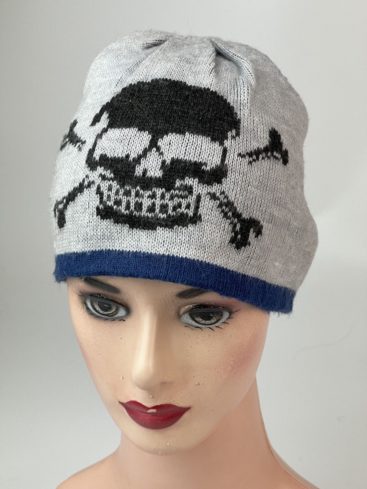 Skull Crossbone Beanie Hats Snow Caps