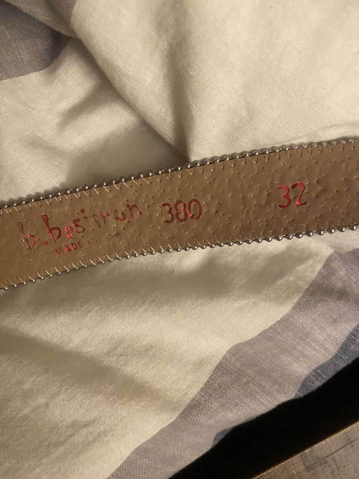 B.B. Simon The Trojan-Red Bb Simon Belt | Grailed