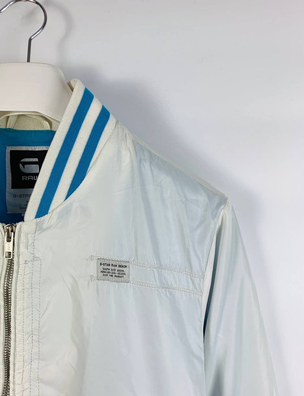 G-Star Gstar / G Star RAW light jacket white L Size US L / EU 52-54 / 3 - 4 Thumbnail