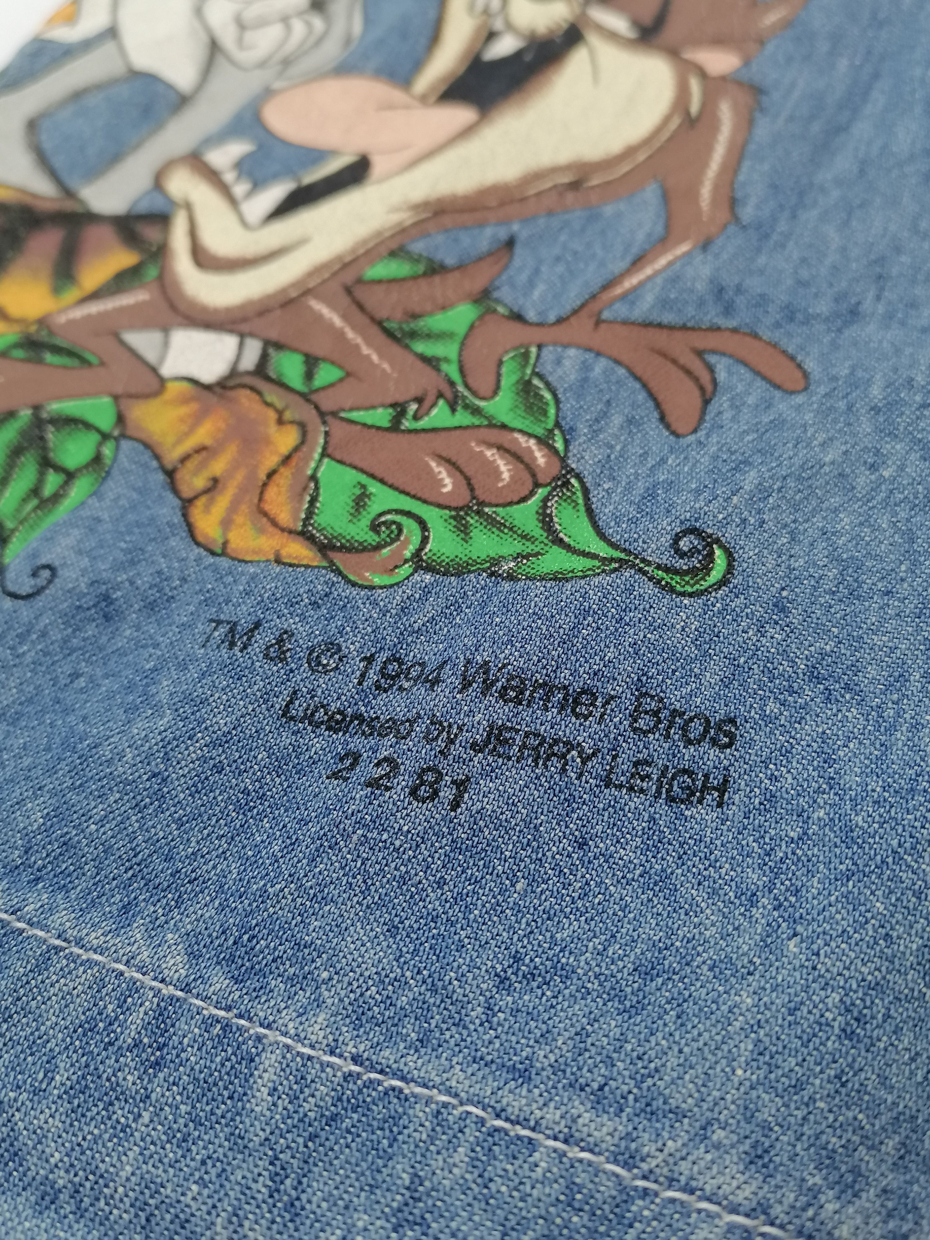 Cartoon Network × Vintage × Warner Bros Looney Tunes Short Denim Size US 40 / EU 56 - 3 Thumbnail