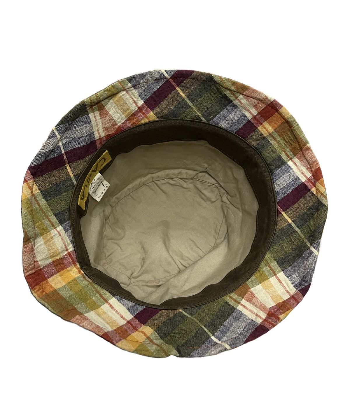 CA4LA 🔥CA4LA Japanese Hat Designer Layered Check Bucket Hat KPOP Size ONE SIZE - 6 Thumbnail
