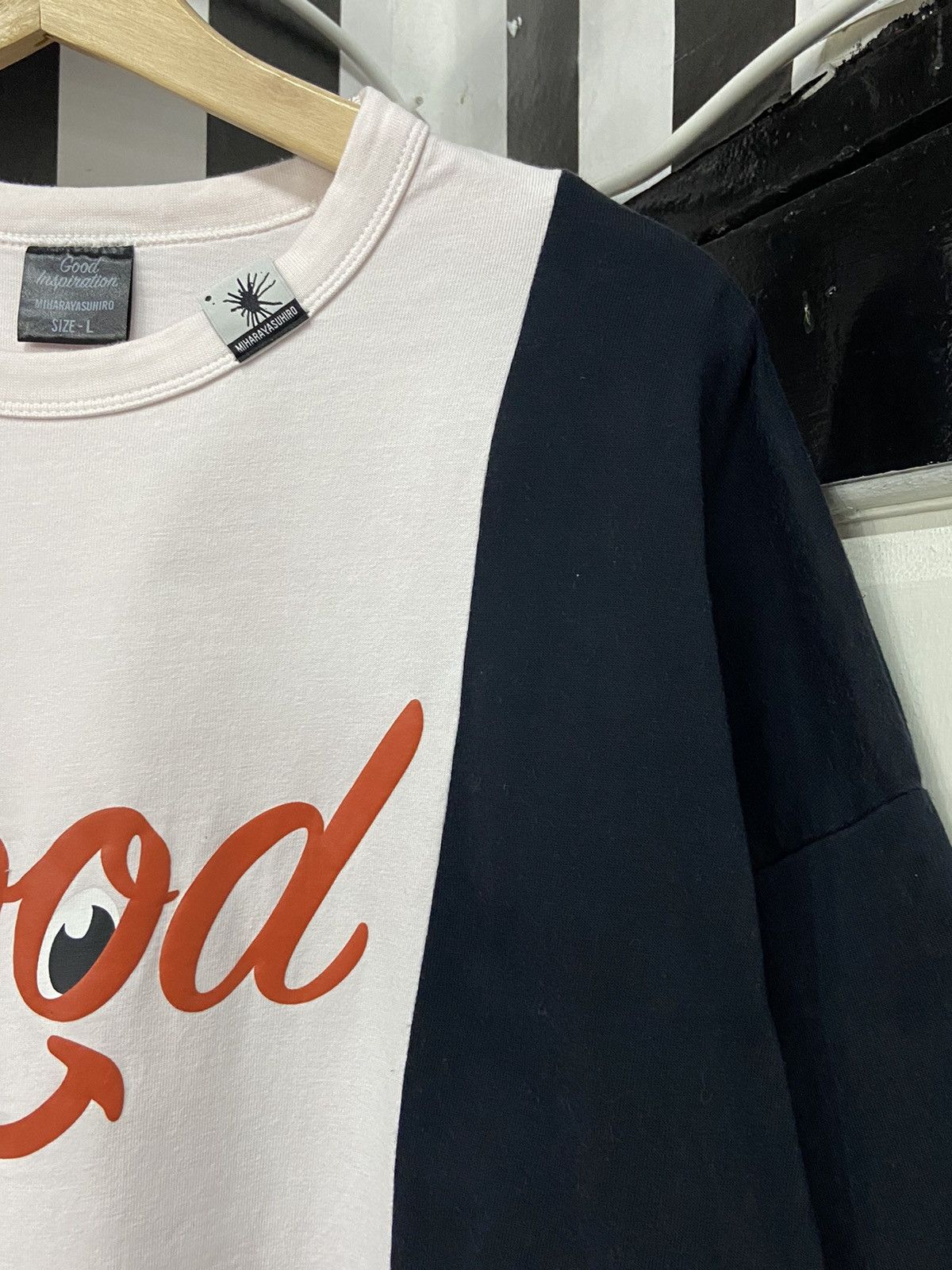 Japanese Brand × Maison MIHARA YASUHIRO Miharayasuhiro Good Inspiration Hybrid Oversized Tshirt Size US XL / EU 56 / 4 - 8 Thumbnail
