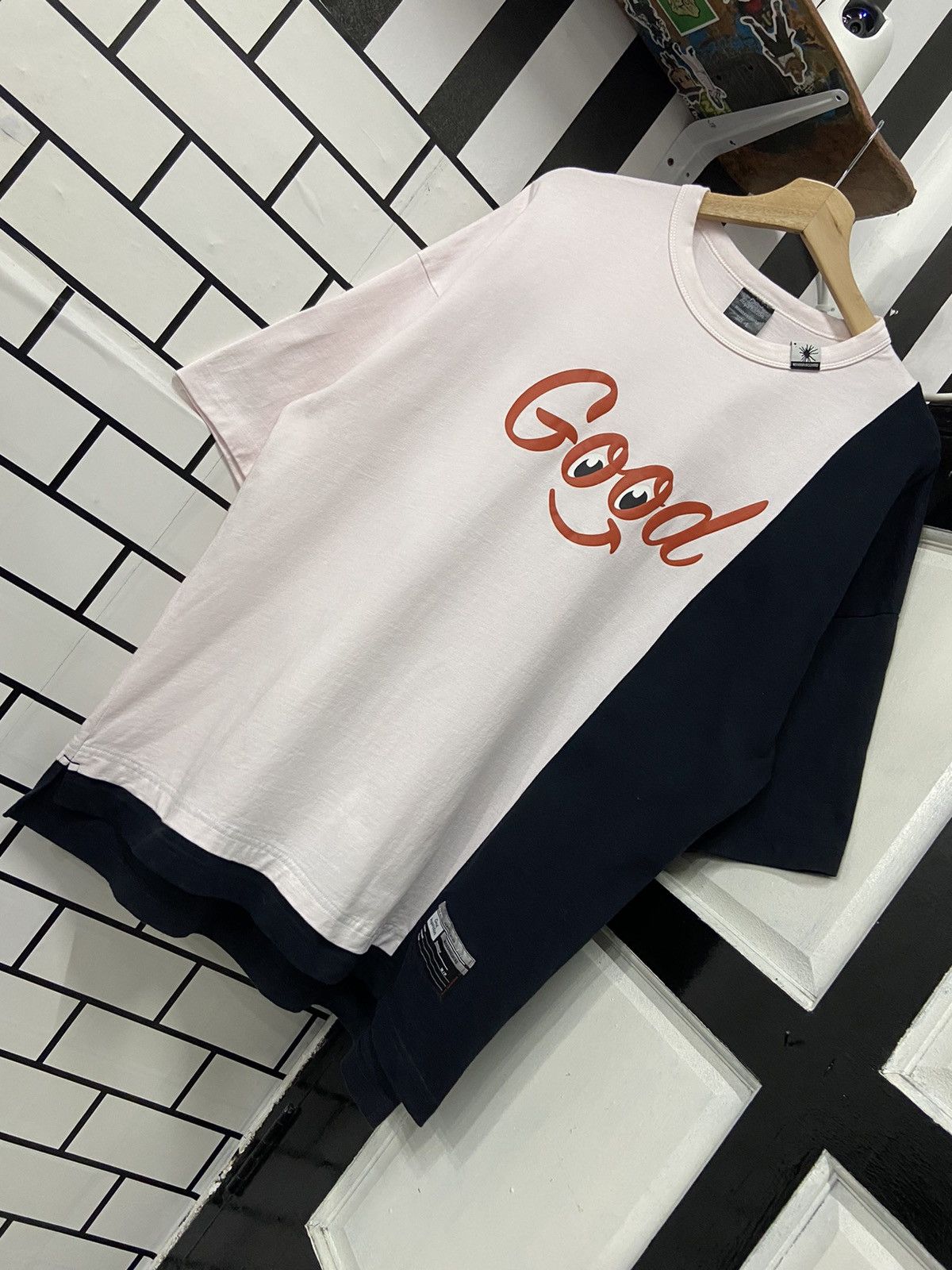Japanese Brand × Maison MIHARA YASUHIRO Miharayasuhiro Good Inspiration Hybrid Oversized Tshirt Size US XL / EU 56 / 4 - 3 Thumbnail