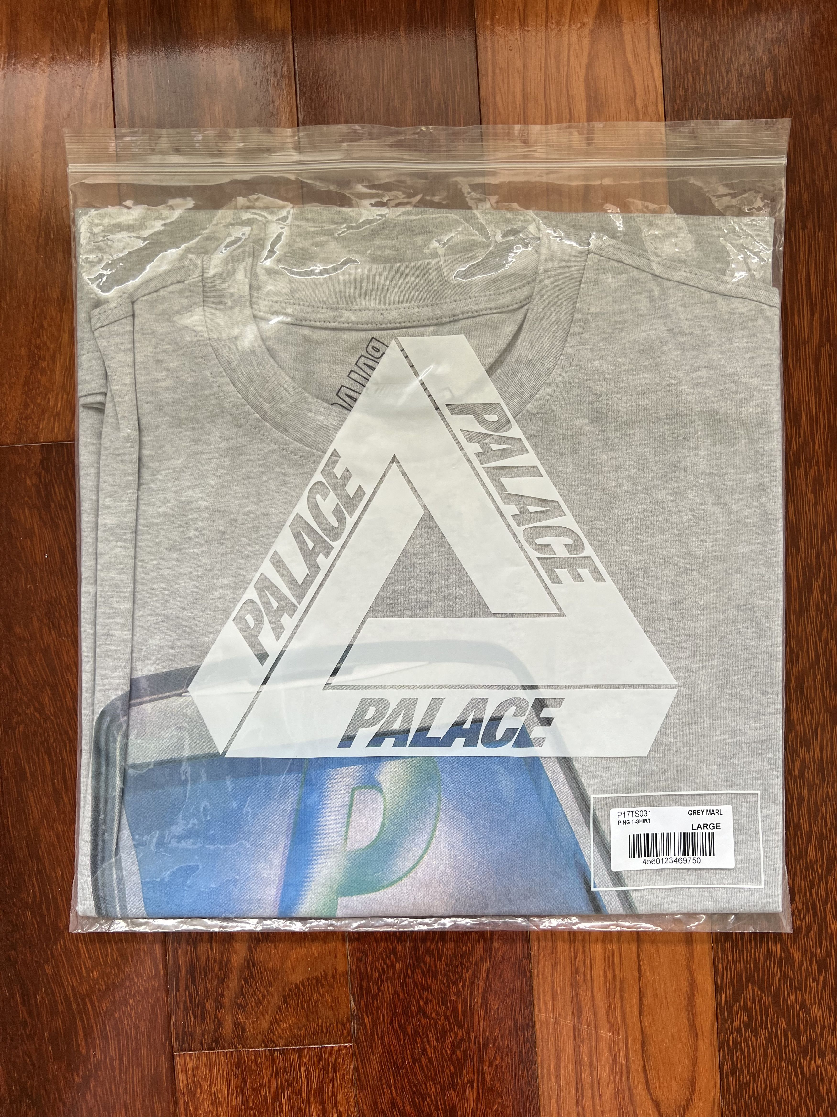 Palace 💚 2019 Palace Ping T-Shirt Grey Marl Large NEW Size US L / EU 52-54 / 3 - 2 Thumbnail