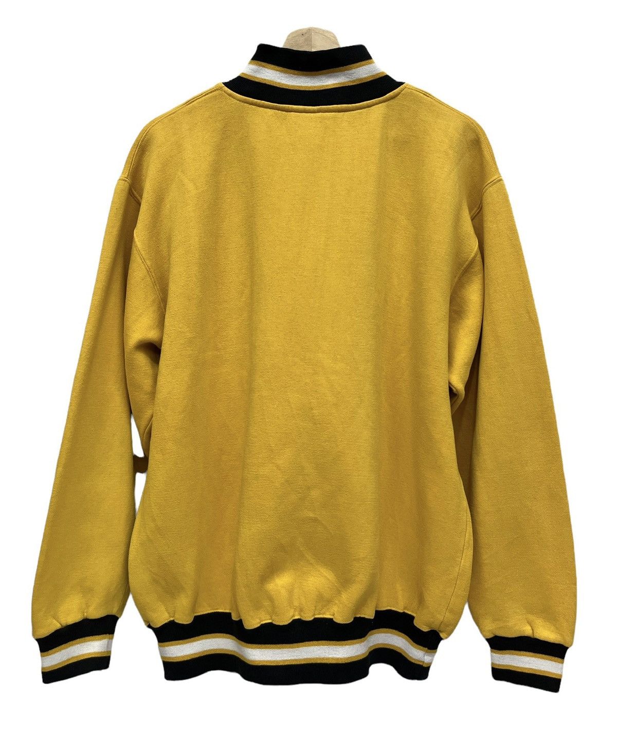 New Balance × Vintage Vintage 90’s NEW BALANCE Embroidery Logo Spellout Sweater Size US L / EU 52-54 / 3 - 5 Thumbnail