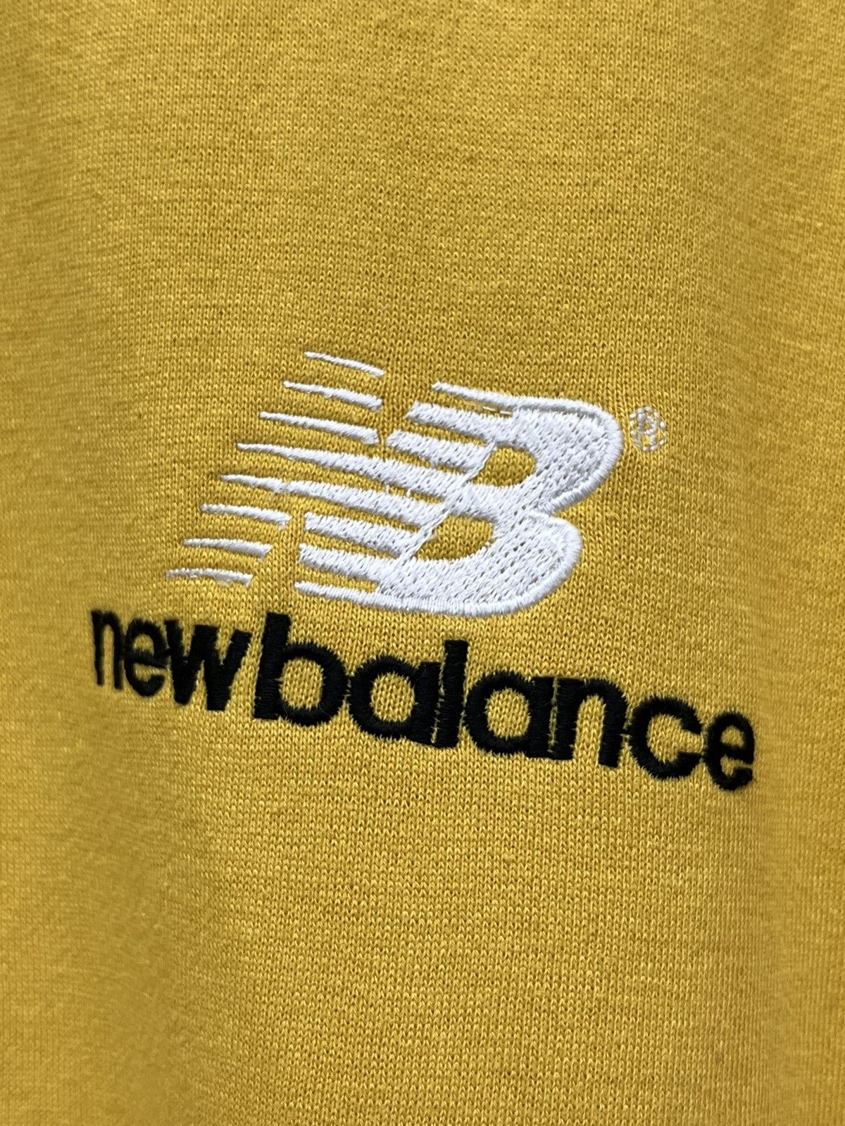 New Balance × Vintage Vintage 90’s NEW BALANCE Embroidery Logo Spellout Sweater Size US L / EU 52-54 / 3 - 2 Thumbnail