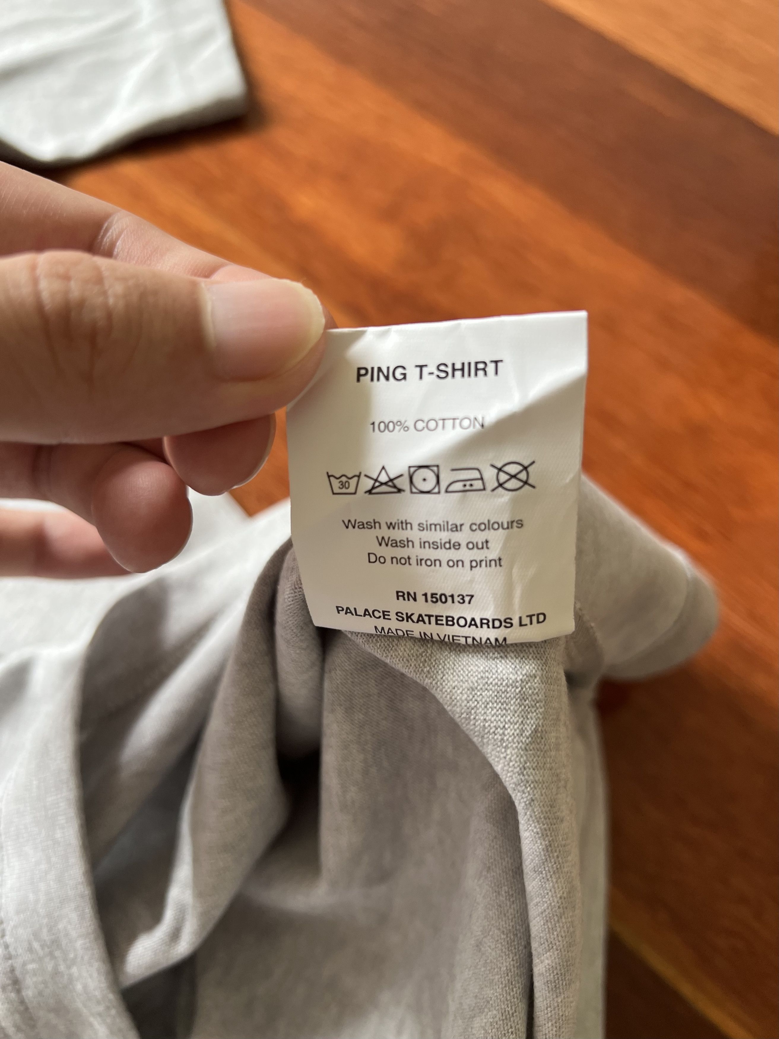 Palace 💚 2019 Palace Ping T-Shirt Grey Marl Medium NEW Size US M / EU 48-50 / 2 - 10 Thumbnail