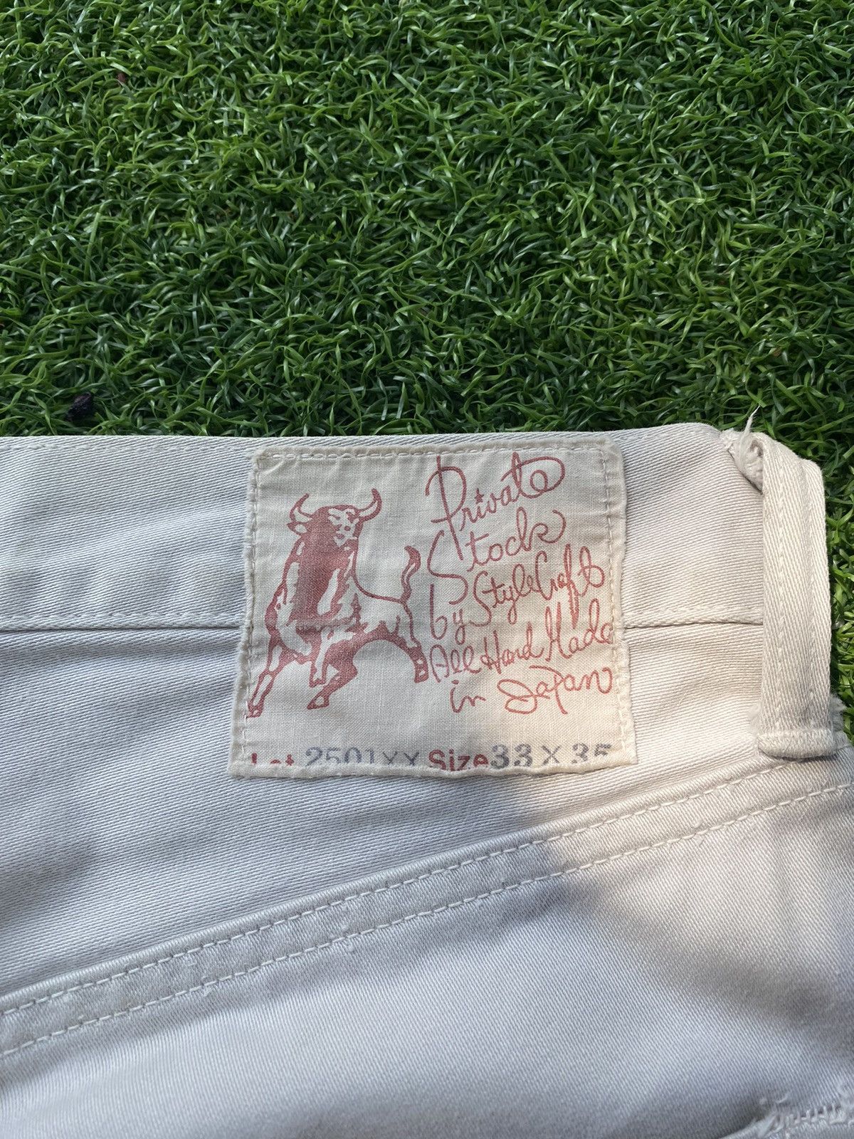Evisu VINTAGE EVIS BEFORE EVISU TROUSERS YELLOW SEA GULL Size US 31 - 3 Thumbnail