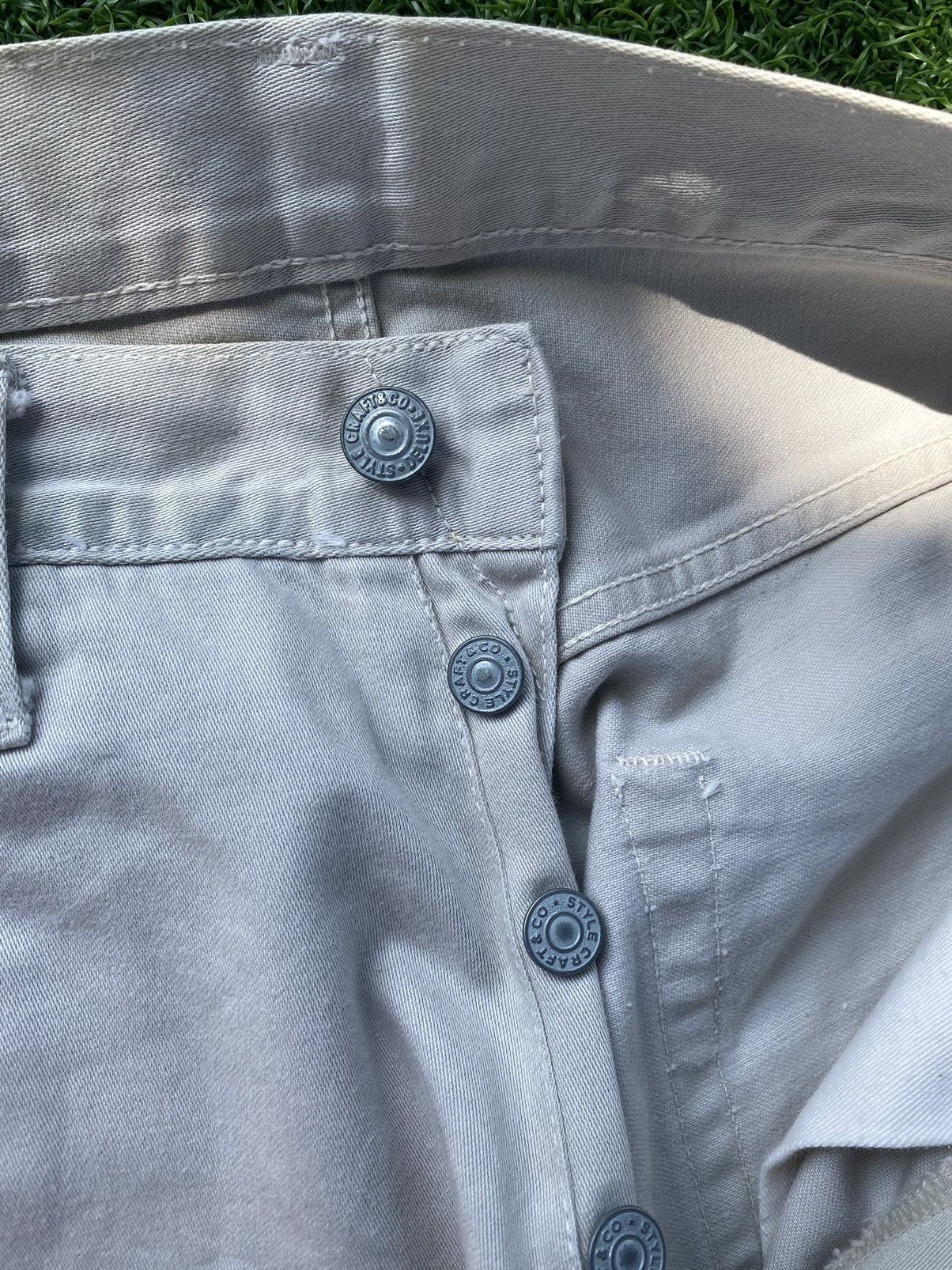 Evisu VINTAGE EVIS BEFORE EVISU TROUSERS YELLOW SEA GULL Size US 31 - 5 Thumbnail