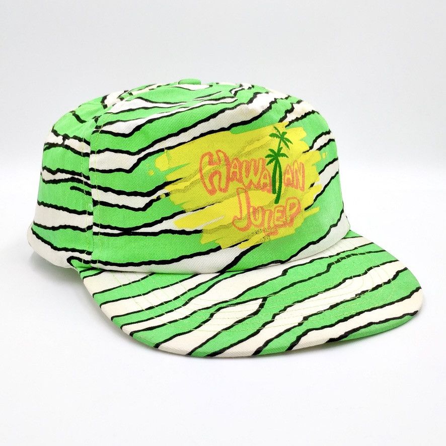 Vintage Hawaiian Julep Zubaz Snapback Trucker Hat