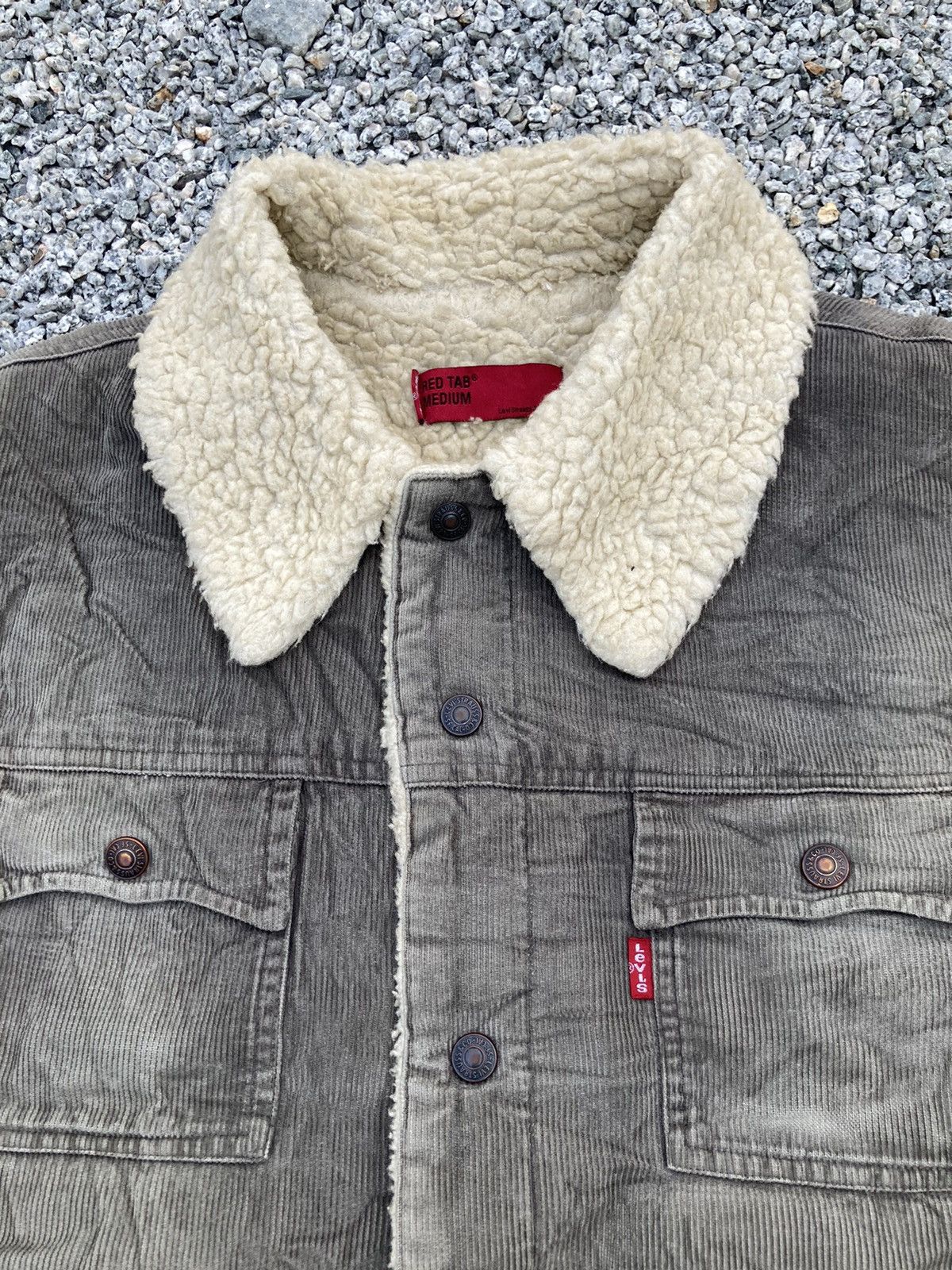 Levi's × Levi's Vintage Clothing DISTRESSED LEVI’S KUDROY SHERPA JACKET Size US M / EU 48-50 / 2 - 5 Thumbnail