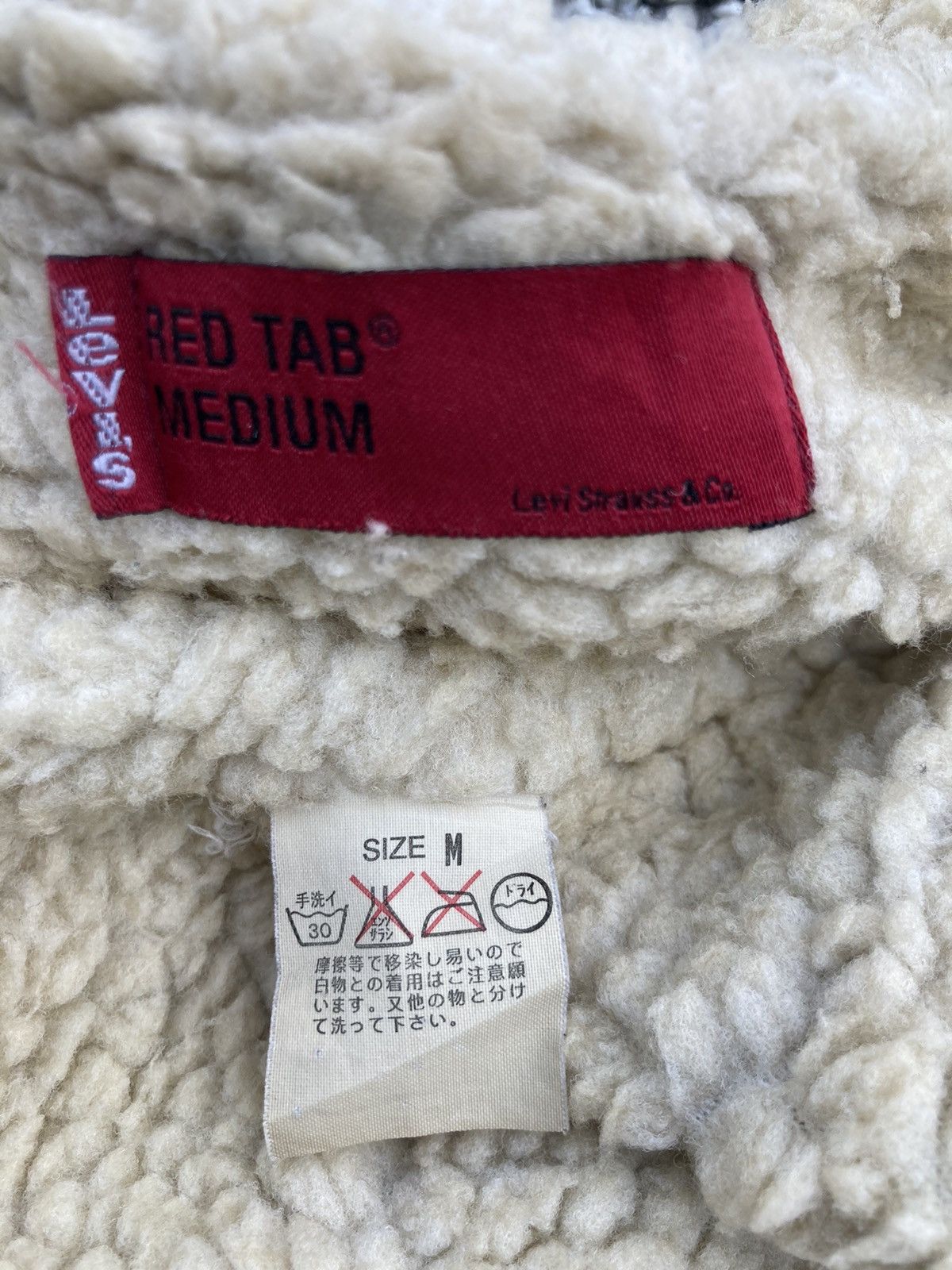 Levi's × Levi's Vintage Clothing DISTRESSED LEVI’S KUDROY SHERPA JACKET Size US M / EU 48-50 / 2 - 10 Thumbnail