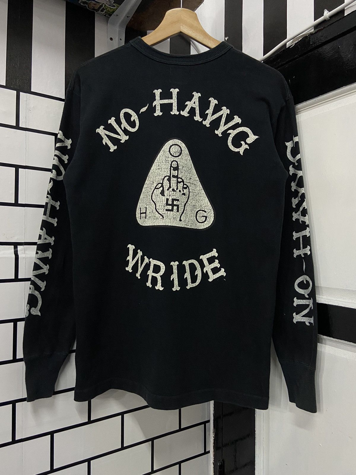 Vintage Vintage WestRide Japan Seditionaries Fuck Nazi No Hawg Tee