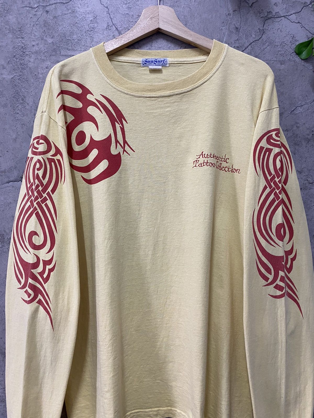 Hysteric Glamour × Sun Surf × Toyo Enterprises Vintage Sun Surf Authentic Tattoo Collection Long Sleeve Tee Size US L / EU 52-54 / 3 - 4 Thumbnail