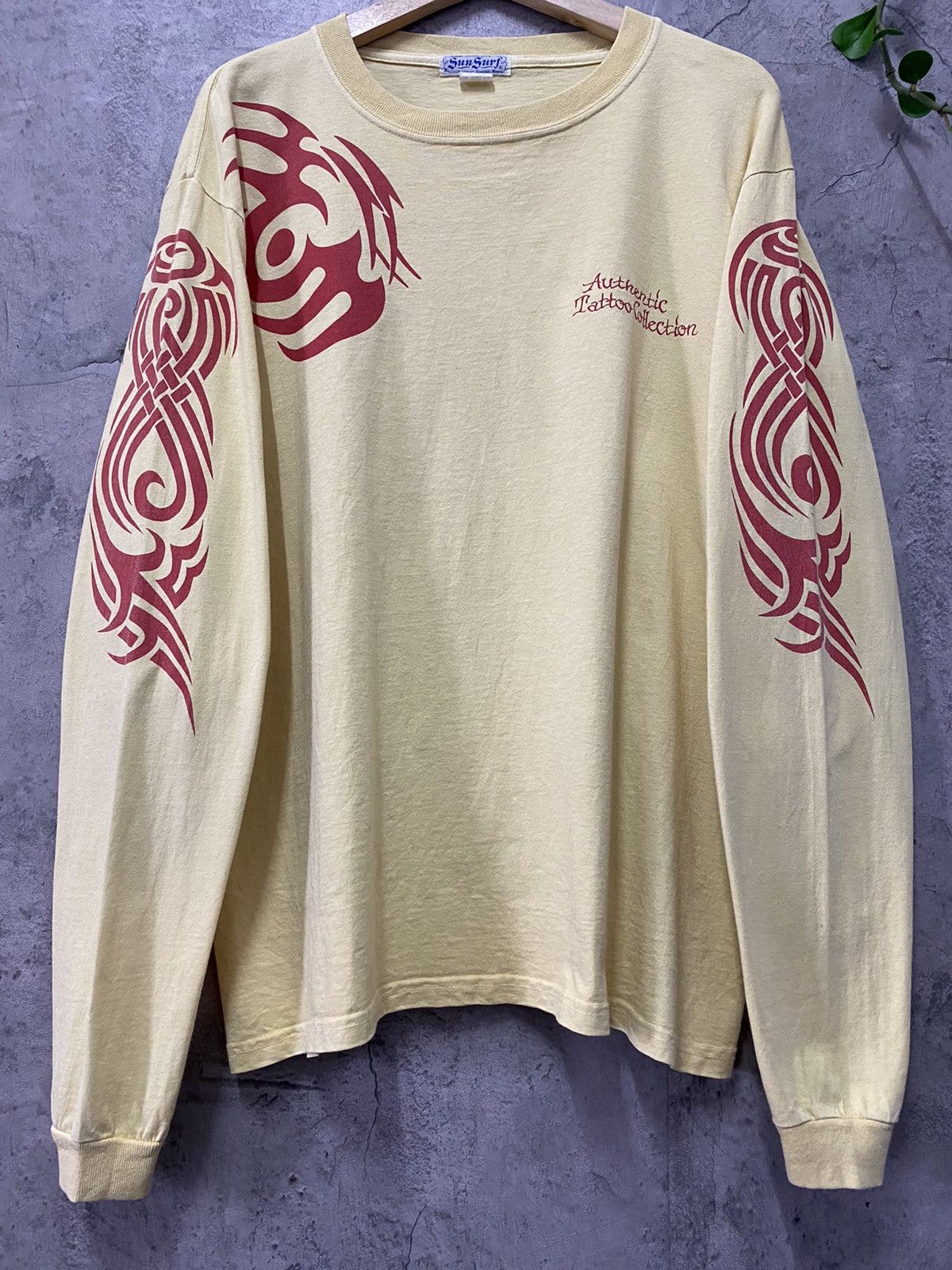 Hysteric Glamour × Sun Surf × Toyo Enterprises Vintage Sun Surf Authentic Tattoo Collection Long Sleeve Tee Size US L / EU 52-54 / 3 - 5 Thumbnail