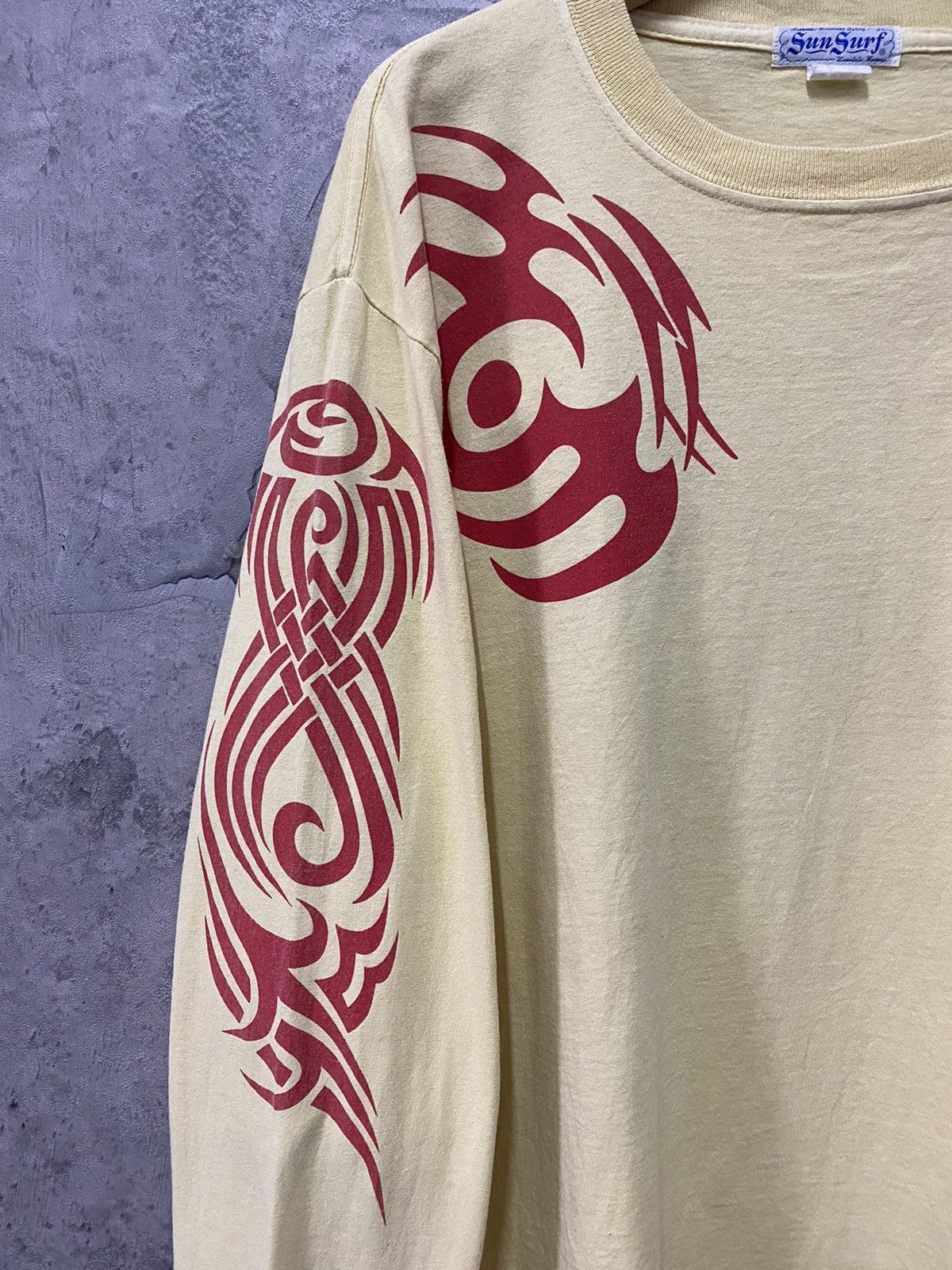 Hysteric Glamour × Sun Surf × Toyo Enterprises Vintage Sun Surf Authentic Tattoo Collection Long Sleeve Tee Size US L / EU 52-54 / 3 - 6 Thumbnail