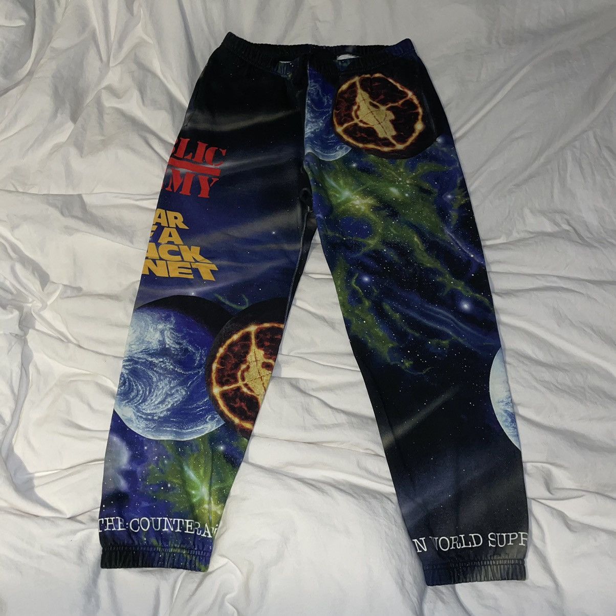image of Undercover Public Enemy Size S in Blue, Men's