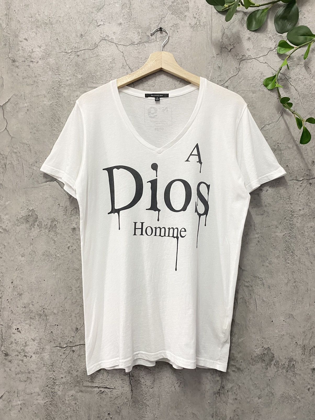 Designer × Japanese Brand Japanese Brand Hollywood Made Dios Dior Parody Tee Size US M / EU 48-50 / 2 - 1 Thumbnail