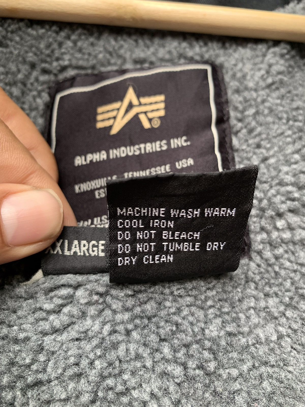 Alpha Industries × Vintage Alpha Industries Weather Heavy Jacket Military Style Size US XXL / EU 58 / 5 - 9 Thumbnail