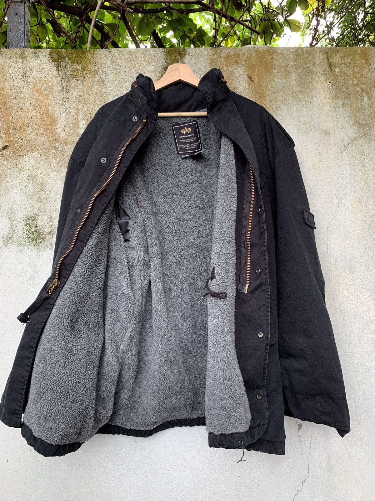 Alpha Industries × Vintage Alpha Industries Weather Heavy Jacket Military Style Size US XXL / EU 58 / 5 - 6 Thumbnail