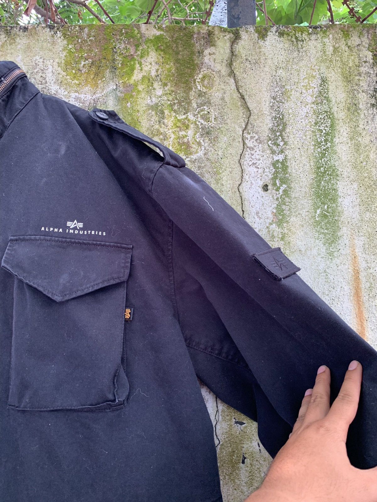 Alpha Industries × Vintage Alpha Industries Weather Heavy Jacket Military Style Size US XXL / EU 58 / 5 - 3 Thumbnail