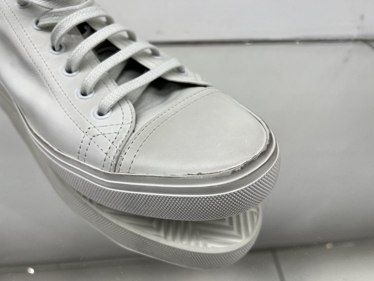 Saint Laurent Paris 19SS Distress Leather Bedford Low Sneakers (multiple sizes) Size US 9.5 / EU 42-43 - 5 Thumbnail