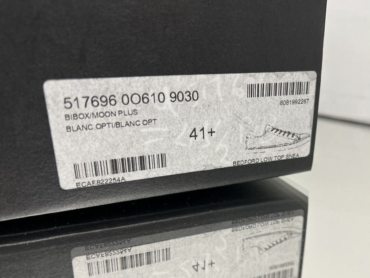 Saint Laurent Paris 19SS Distress Leather Bedford Low Sneakers (multiple sizes) Size US 9.5 / EU 42-43 - 9 Thumbnail