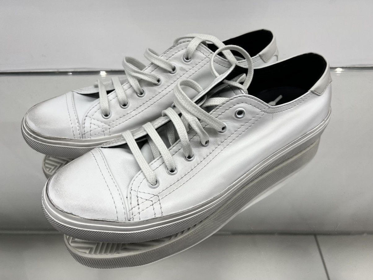 Saint Laurent Paris 19SS Distress Leather Bedford Low Sneakers (multiple sizes) Size US 9.5 / EU 42-43 - 3 Thumbnail