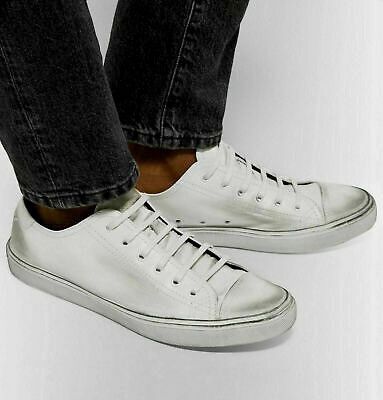 Saint Laurent Paris 19SS Distress Leather Bedford Low Sneakers (multiple sizes) Size US 9.5 / EU 42-43 - 11 Thumbnail