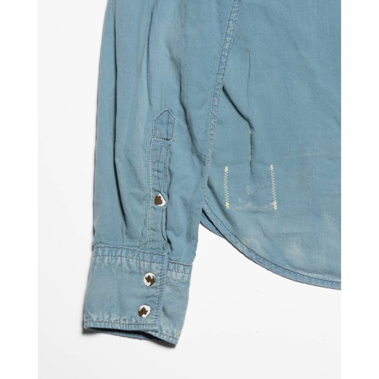 Kapital Kapital Japan Blue Denim Button Up shirt Size US S / EU 44-46 / 1 - 5 Thumbnail