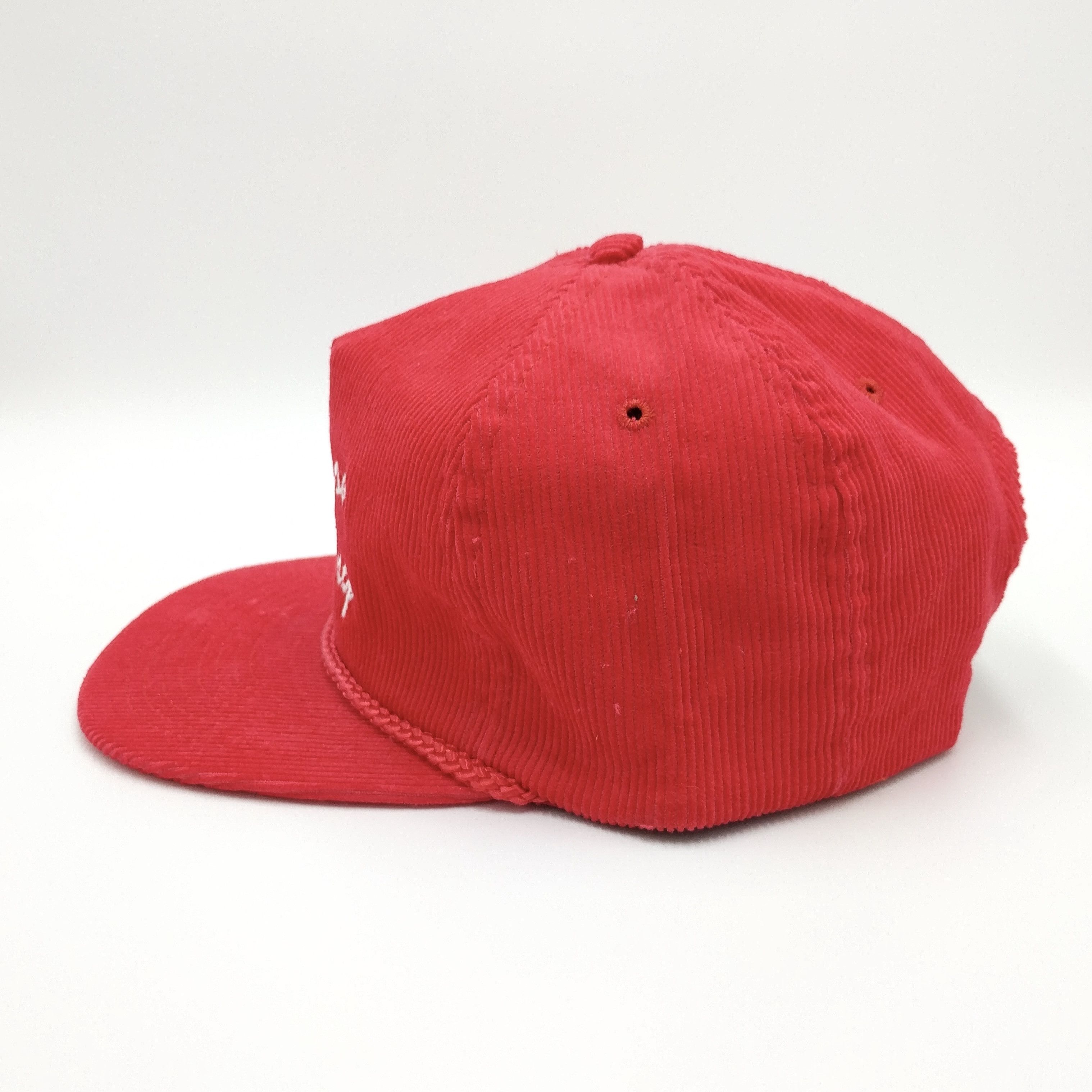 Vintage Vintage Oregon Plating Corduroy Snapback Trucker Hat Size ONE SIZE - 4 Thumbnail