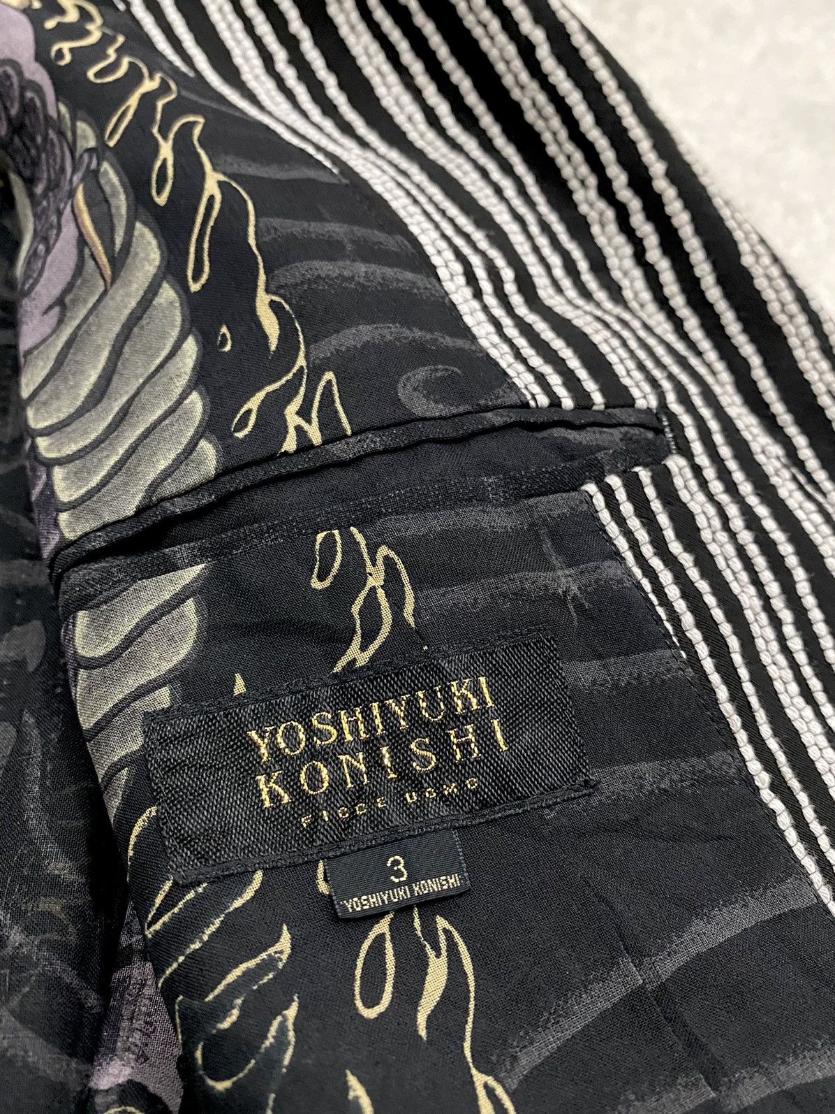 Yoshiyuki Konishi YOSHIYUKI KNISHI FICCE UOMO RAYON DOUBLE LINING JACKET COATS Size US M / EU 48-50 / 2 - 18 Thumbnail