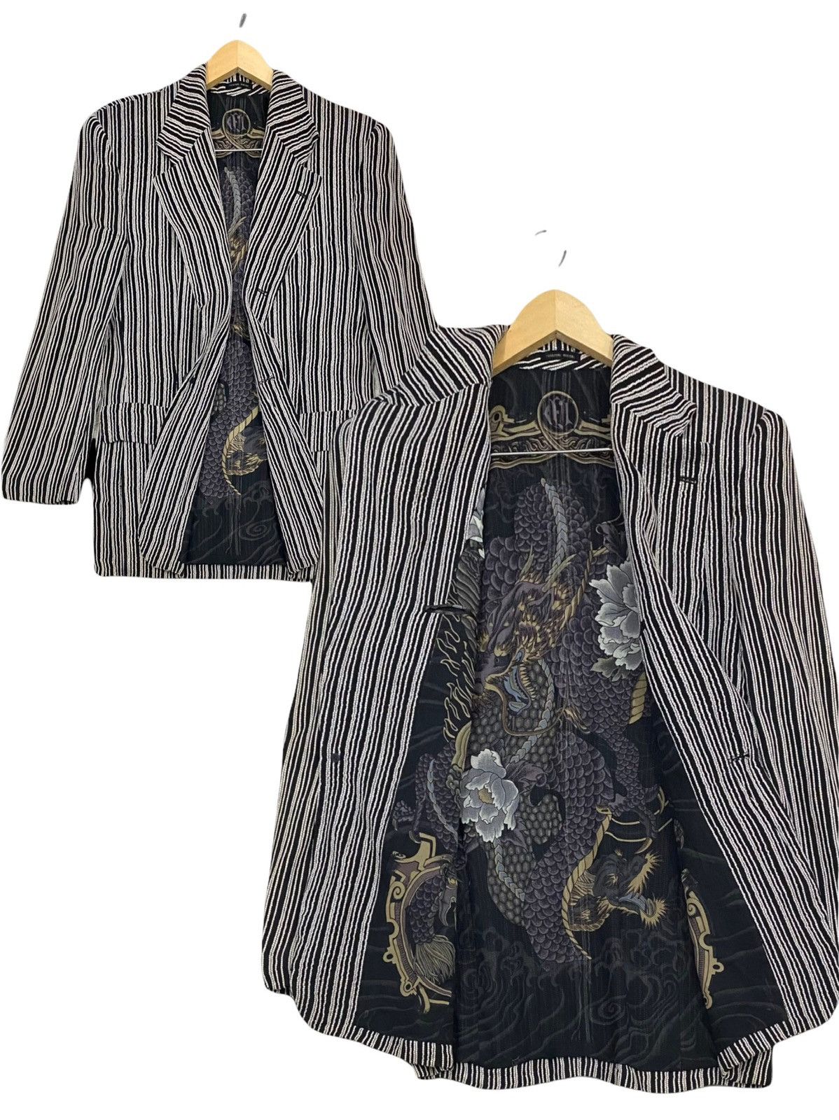 image of Sukajan Souvenir Jacket x Yoshiyuki Konishi Yoshiyuki Knishi Ficce Uomo Rayon Double Lining Jacket 