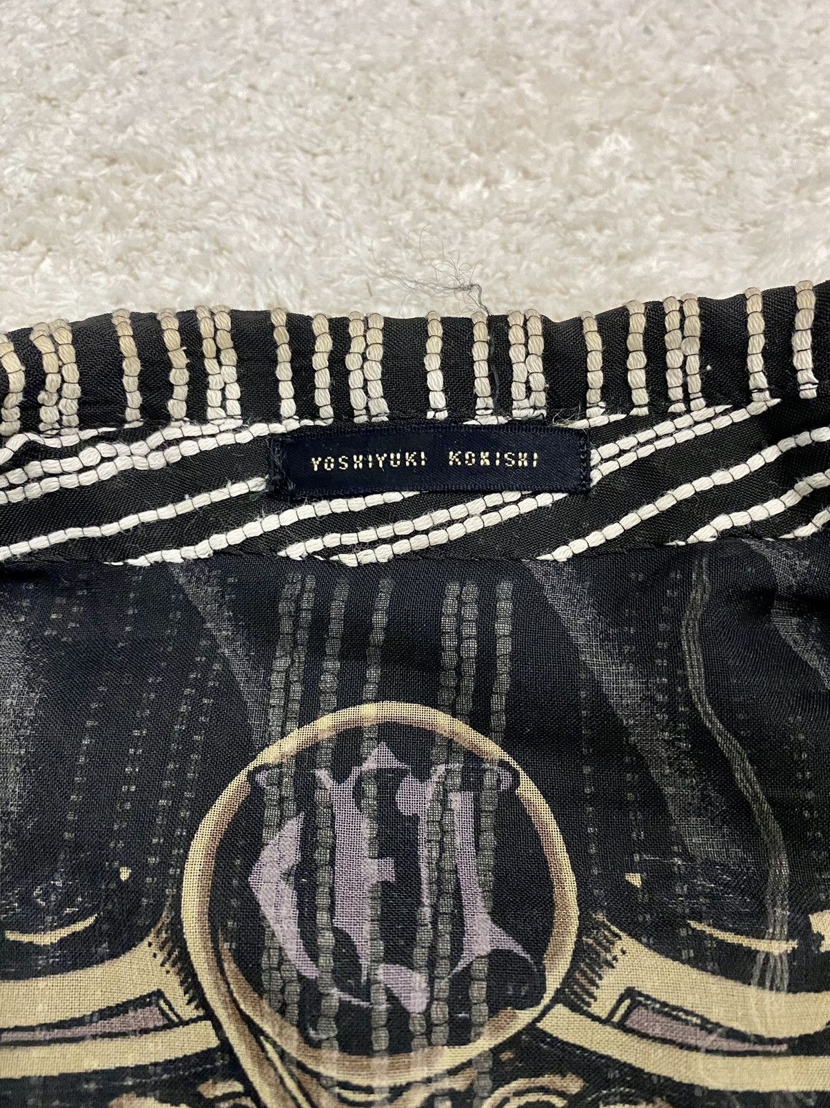 Yoshiyuki Konishi YOSHIYUKI KNISHI FICCE UOMO RAYON DOUBLE LINING JACKET COATS Size US M / EU 48-50 / 2 - 19 Thumbnail
