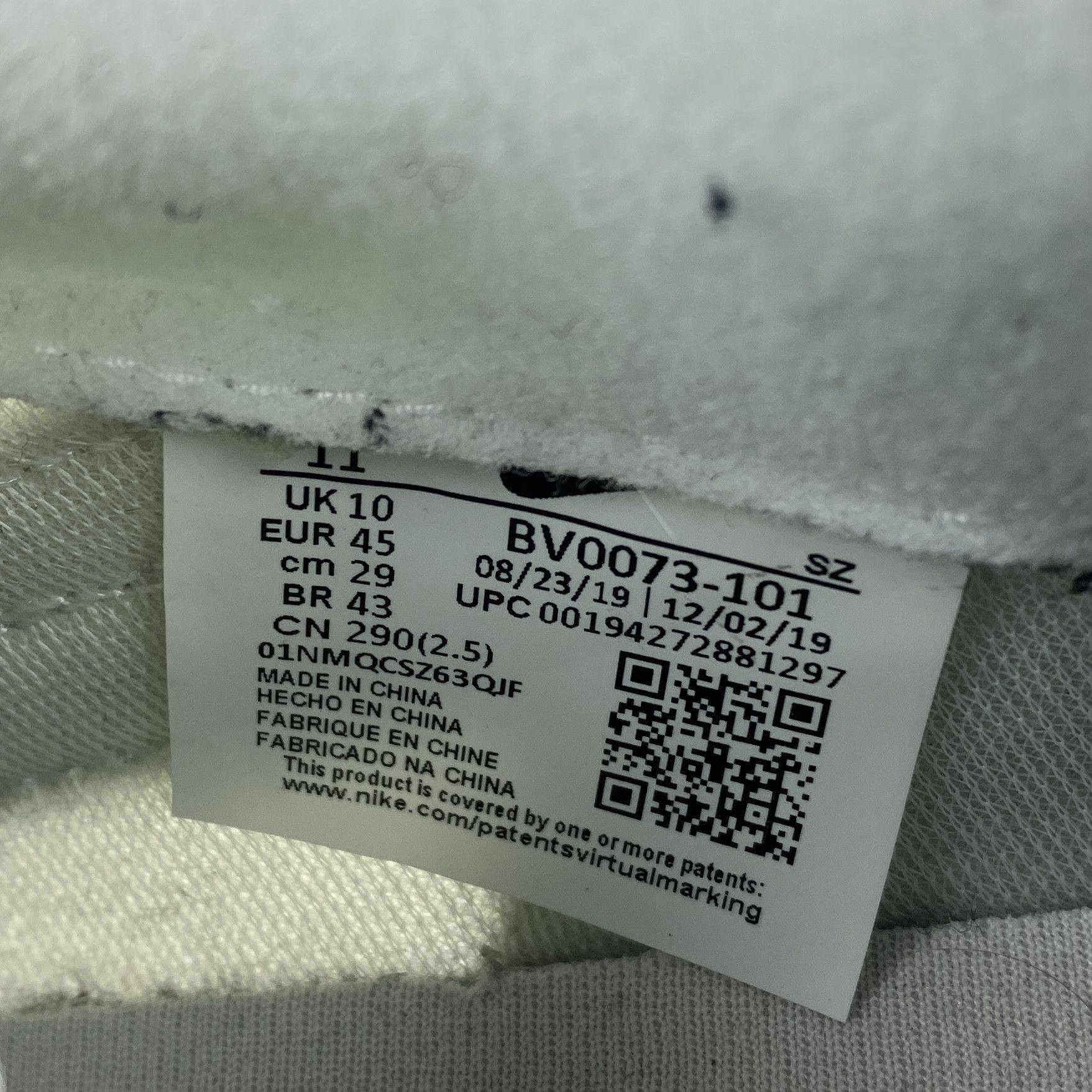 Nike × Sacai Nike Sacai White LD Waffle Size US 12 / EU 45 - 11 Thumbnail