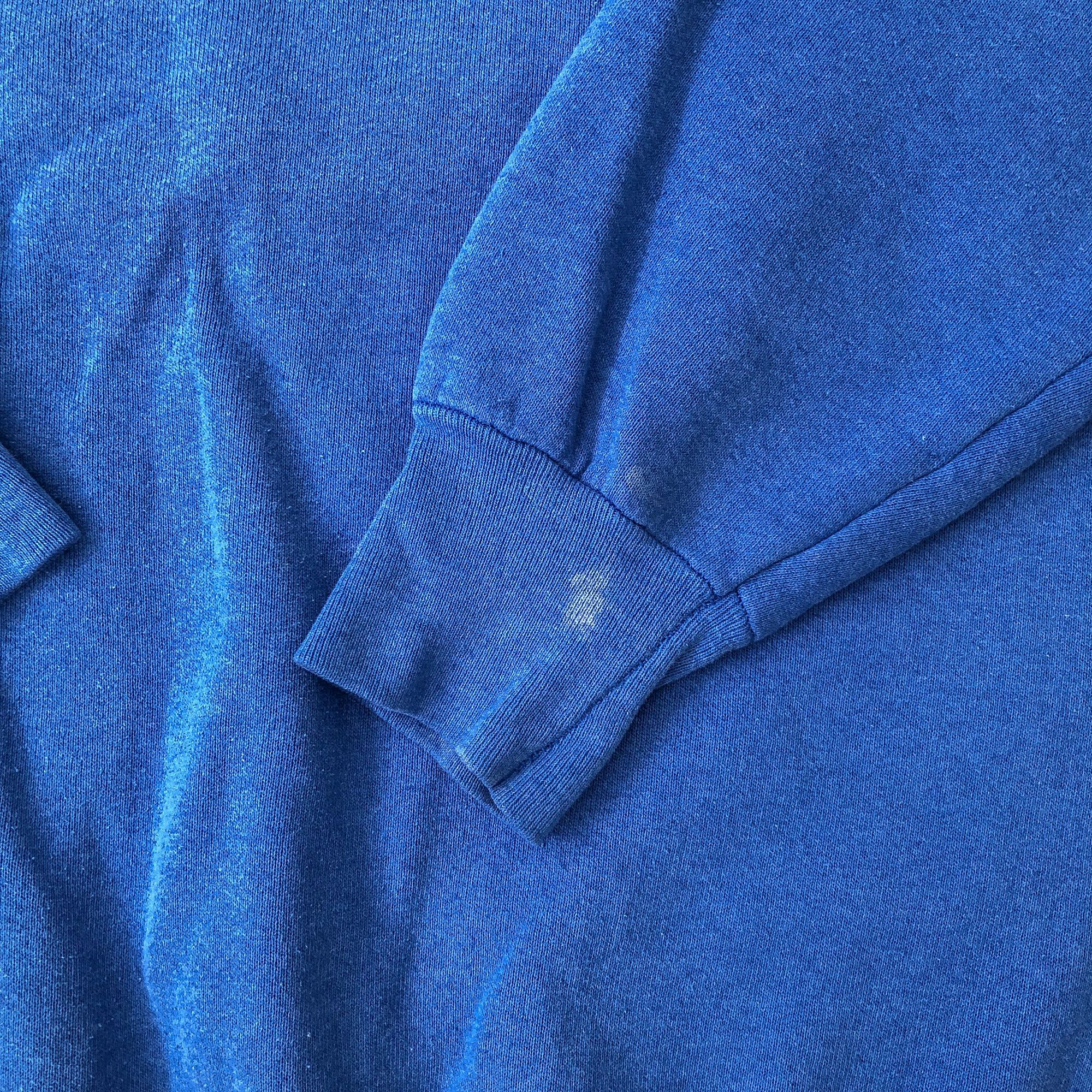 Vintage Vintage 1991 Boxy Sun Faded Blue 'Dames at Sea' Sweatshirt Size US XL / EU 56 / 4 - 5 Thumbnail
