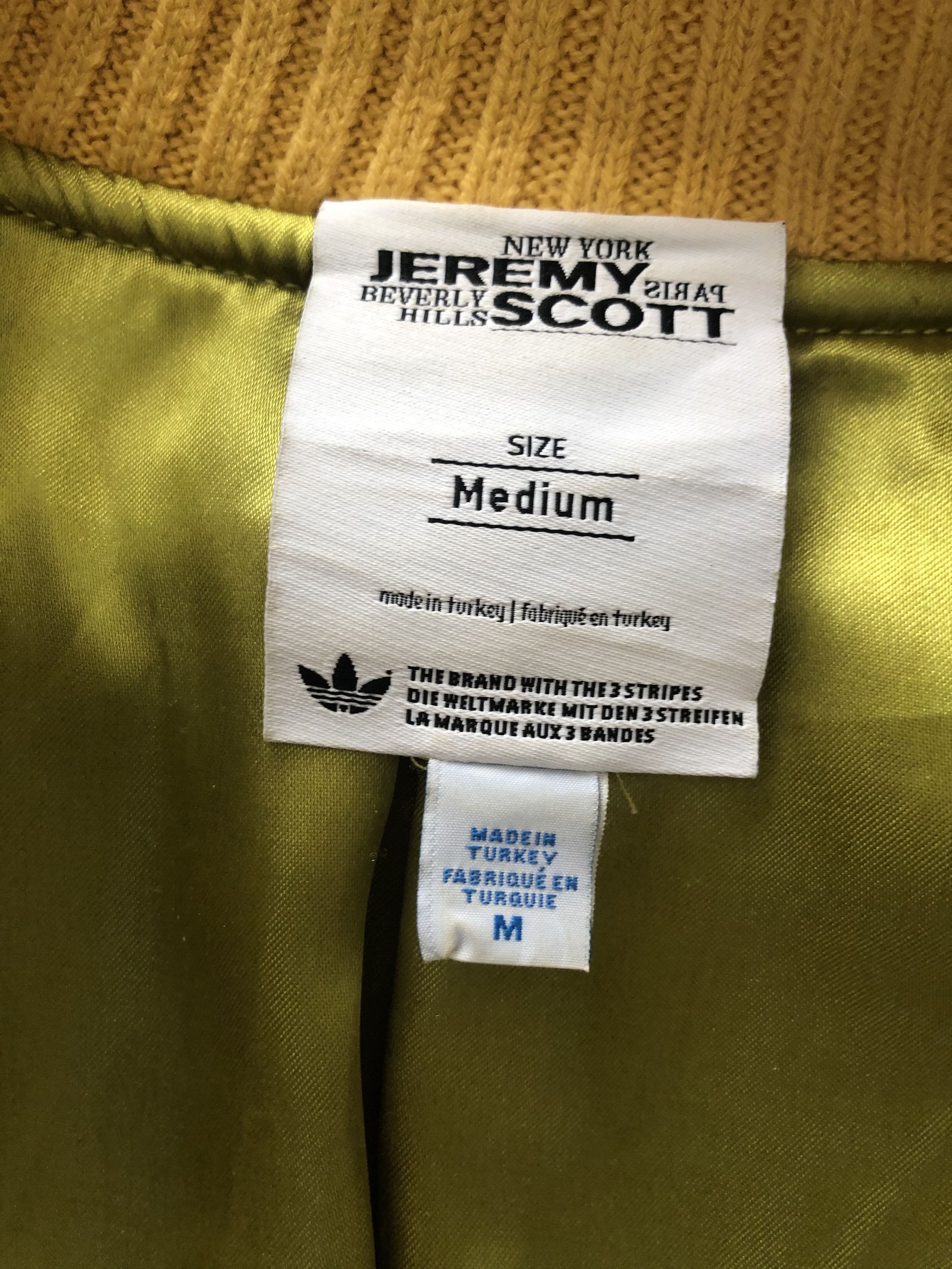 Adidas × Jeremy Scott Offer up ❗️Adidas X Jeremy Scott Varsity Jacket Size US M / EU 48-50 / 2 - 9 Thumbnail