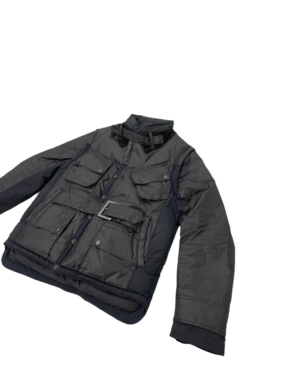 Maison MIHARA YASUHIRO Hybrid Horsehide Military Down Jacket Wax Ripstop Slim 4🟩3 Size US M / EU 48-50 / 2 - 8 Thumbnail