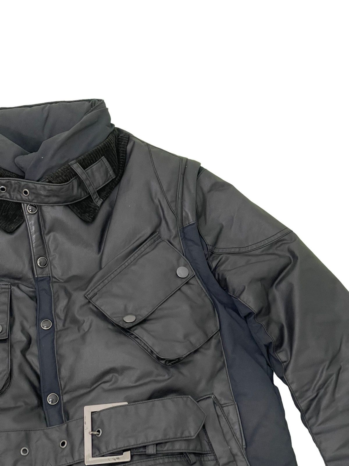 Maison MIHARA YASUHIRO Hybrid Horsehide Military Down Jacket Wax Ripstop Slim 4🟩3 Size US M / EU 48-50 / 2 - 12 Thumbnail